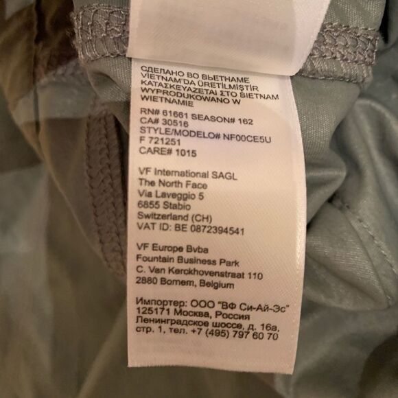 The North Face Nylon Zip off Pants to shorts sz 2 - Picture 9 of 14